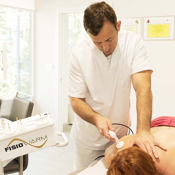 Atencion al paciente en Martín Vasco Fisioterapia Avanzada, en Talavera